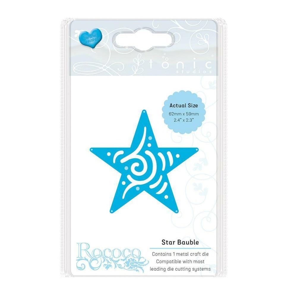 Tonic Studios Star Bauble Die
